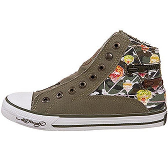Ed Hardy Kids HR Atlanta Fashion Sneaker Shoes - Picture 2 of 7